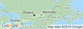 Centre Est map